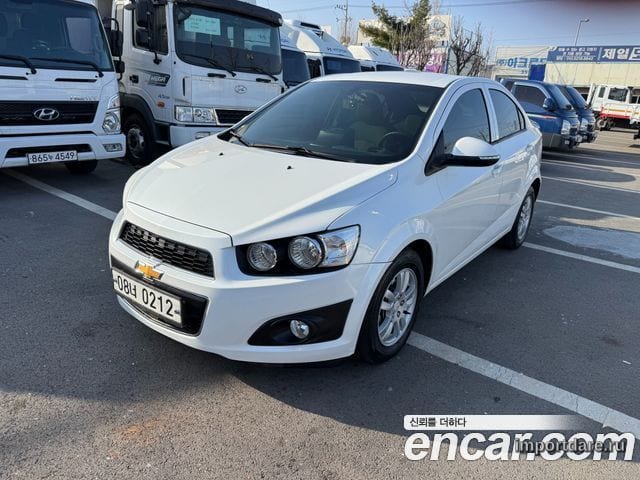CHEVROLET AVEO SEDAN 2016 — 97 367 км, белый, Корея — под ключ — фото 1
