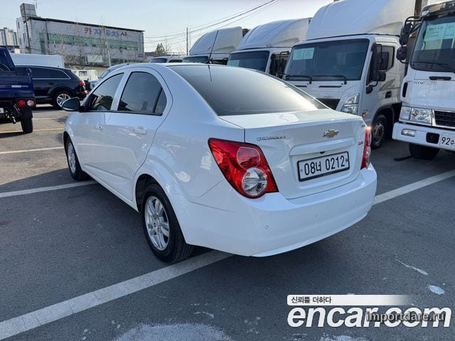 CHEVROLET AVEO SEDAN 2016 — 97 367 км, белый, Корея — под ключ — фото 3