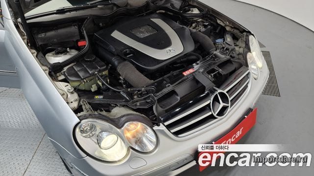 MERCEDES-BENZ CLK-CLASS C209 2007 — 147 842 км, серебристо-серый, Корея — под ключ — фото 6