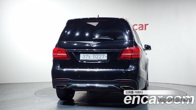 MERCEDES-BENZ GLS-CLASS X166 2017 — 141 935 км, чёрный, Корея — под ключ — фото 4