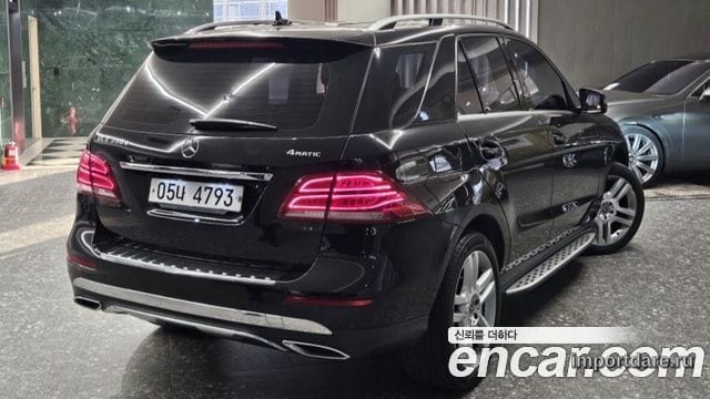 MERCEDES-BENZ GLE-CLASS W166 2018 — 49 506 км, чёрный, Корея — под ключ — фото 2