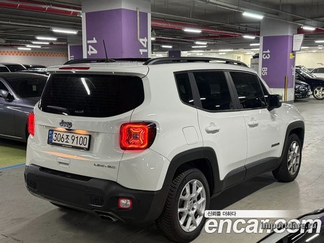 JEEP RENEGADE 2021 — 33 094 км, белый, Корея — под ключ — фото 4