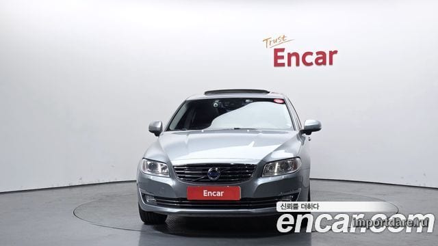 VOLVO S80 2015 — 97 900 км, светло-серебристый, Корея — под ключ — фото 3