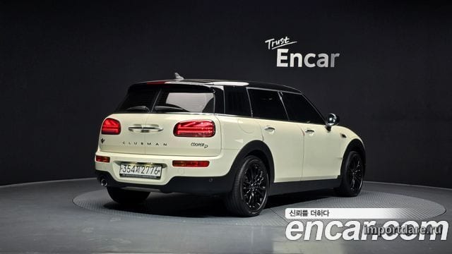 MINI COOPER D CLUBMAN 2020 — 56 402 км, белый-перламутр, Корея — под ключ — фото 2