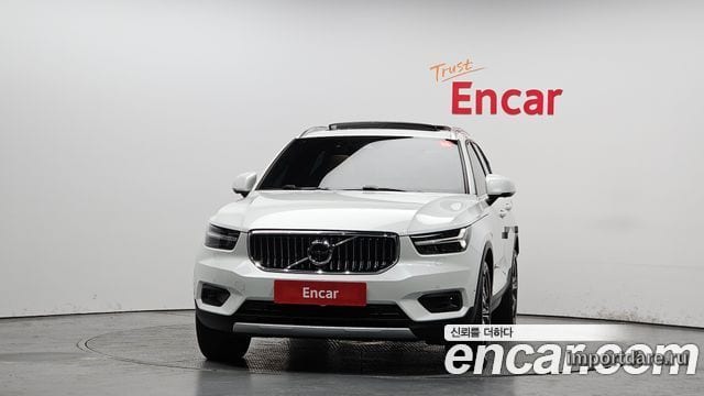 VOLVO XC40 2021 — 39 468 км, белый, Корея — под ключ — фото 3