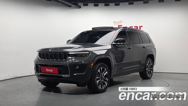 JEEP GRAND CHEROKEE 2022 — 34 696 км, серый, Корея — под ключ — фото 1