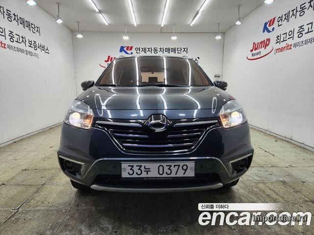RENAULT KOREA QM5 NEO 2014 — 144 000 км, серый, Корея — под ключ — фото 3