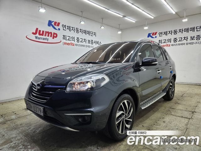 RENAULT KOREA QM5 NEO 2014 — 144 000 км, серый, Корея — под ключ — фото 4