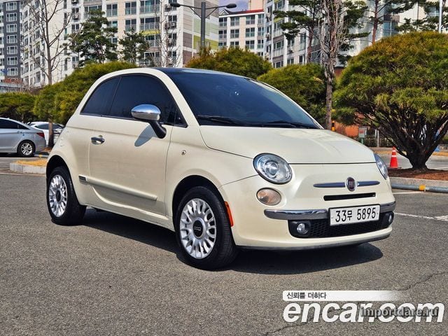 FIAT 500 2013 — 191 170 км, белый-перламутр, Корея — под ключ — фото 4