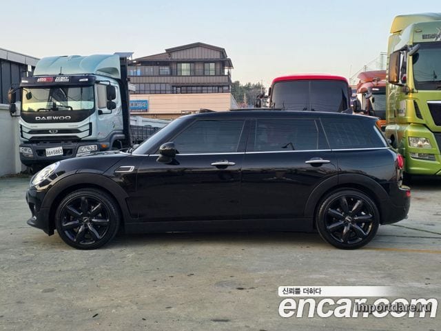MINI COOPER D CLUBMAN 2018 — 120 000 км, чёрный, Корея — под ключ — фото 3