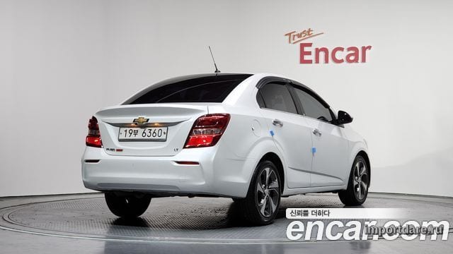 CHEVROLET AVEO SEDAN 2018 — 48 124 км, белый, Корея — под ключ — фото 2