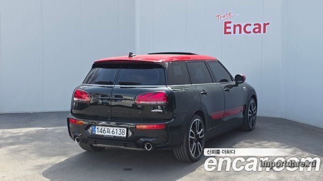 MINI COOPER S CLUBMAN 2023 — 71 199 км, тёмно-зелёный, Корея — под ключ — фото 2
