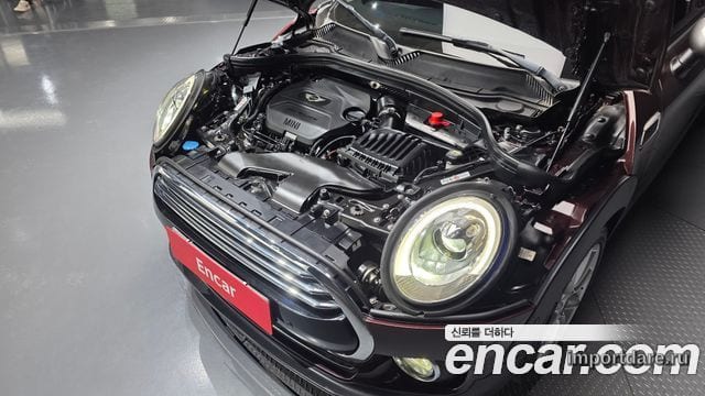 MINI COOPER D CLUBMAN 2016 — 128 768 км, бордовый, Корея — под ключ — фото 6