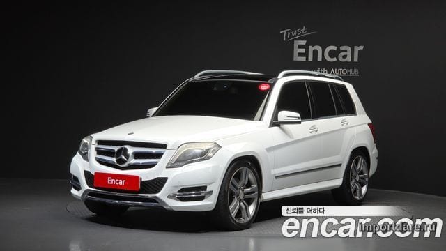 MERCEDES-BENZ GLK-CLASS X204 2014 — 158 513 км, белый, Корея — под ключ — фото 1