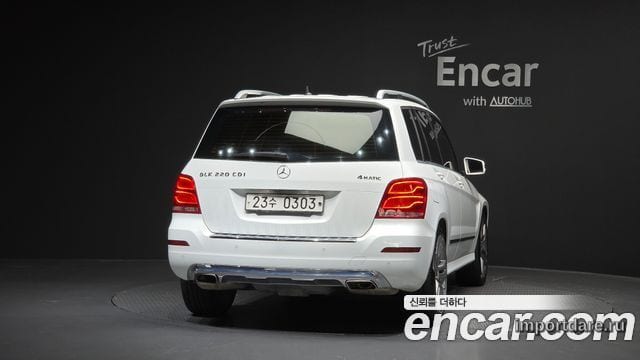 MERCEDES-BENZ GLK-CLASS X204 2014 — 158 513 км, белый, Корея — под ключ — фото 4