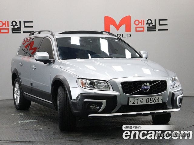 VOLVO XC70 2016 — 178 212 км, светло-серебристый, Корея — под ключ — фото 2