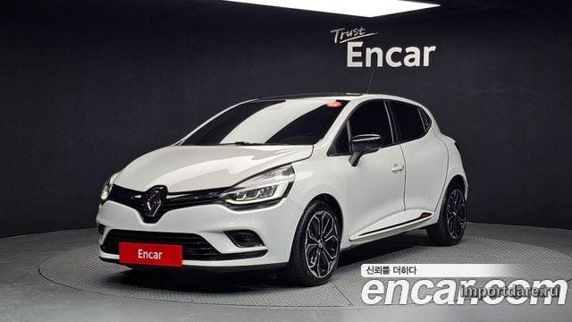 RENAULT KOREA CLIO 2018 — 47 267 км, белый, Корея — под ключ — фото 1