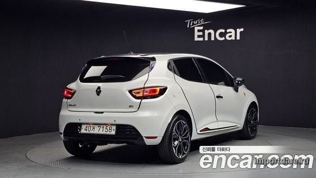 RENAULT KOREA CLIO 2018 — 47 267 км, белый, Корея — под ключ — фото 2