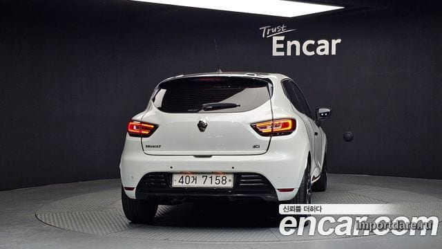 RENAULT KOREA CLIO 2018 — 47 267 км, белый, Корея — под ключ — фото 4