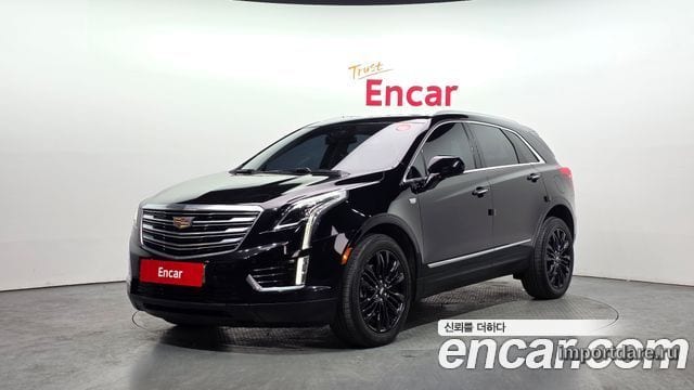 CADILLAC XT5 2018 — 112 350 км, чёрный, Корея — под ключ — фото 1