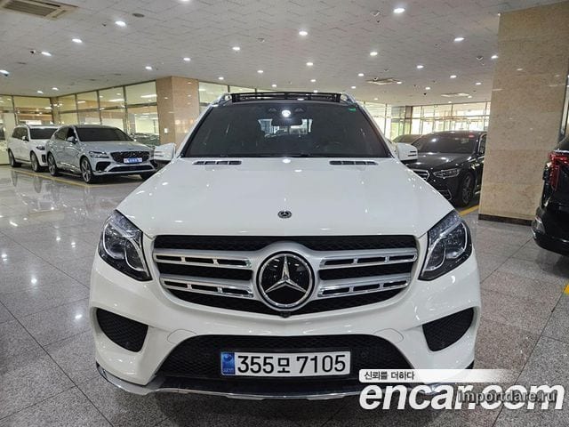 MERCEDES-BENZ GLS-CLASS X166 2019 — 106 144 км, белый, Корея — под ключ — фото 2