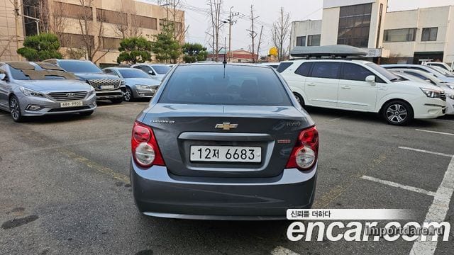 CHEVROLET AVEO SEDAN 2015 — 147 491 км, серый, Корея — под ключ — фото 6