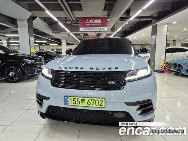 LAND ROVER RANGE ROVER VELAR 2025 — 6 631 км, светло-серебристый, Корея — под ключ — фото 1