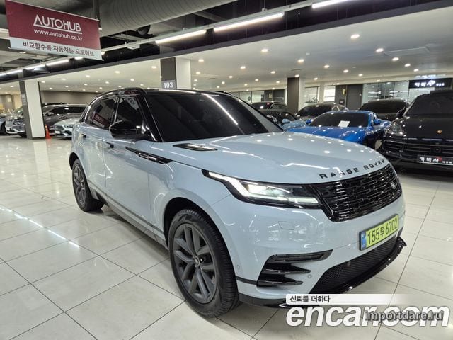 LAND ROVER RANGE ROVER VELAR 2025 — 6 631 км, светло-серебристый, Корея — под ключ — фото 3