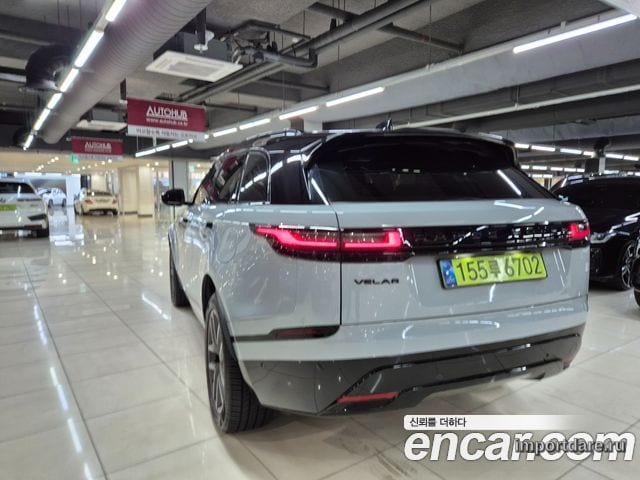 LAND ROVER RANGE ROVER VELAR 2025 — 6 631 км, светло-серебристый, Корея — под ключ — фото 4