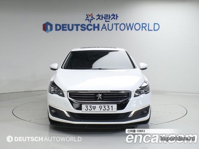 PEUGEOT 508 2017 — 131 000 км, белый, Корея — под ключ — фото 3