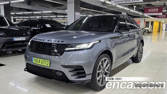 LAND ROVER RANGE ROVER VELAR 2024 — 4 847 км, серый, Корея — под ключ — фото 1
