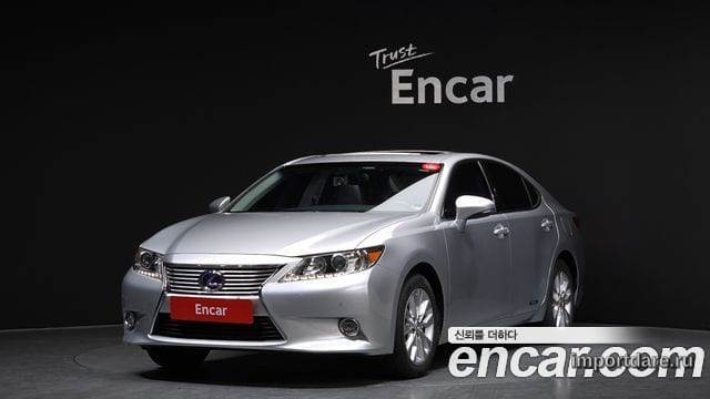 LEXUS ES300H 2015 — 132 971 км, серебристый, Корея — под ключ — фото 1