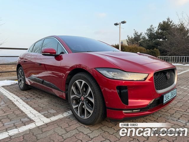 JAGUAR I-PACE 2019 — 69 500 км, красный, Корея — под ключ — фото 3