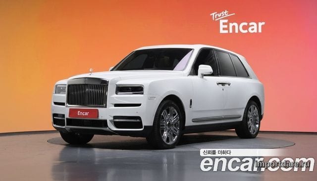ROLLS-ROYCE CULLINAN 2023 — 2 014 км, белый, Корея — под ключ — фото 2