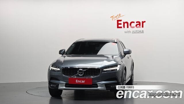 VOLVO V90 CROSS COUNTRY 2019 — 140 934 км, серый, Корея — под ключ — фото 3