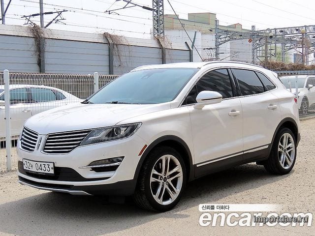 LINCOLN MKC 2016 — 92 738 км, белый, Корея — под ключ — фото 2