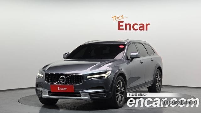 VOLVO V90 CROSS COUNTRY 2018 — 355 778 км, серый, Корея — под ключ — фото 11