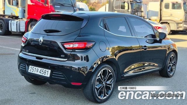 RENAULT KOREA CLIO 2018 — 85 192 км, чёрный, Корея — под ключ — фото 4