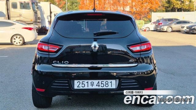 RENAULT KOREA CLIO 2018 — 85 192 км, чёрный, Корея — под ключ — фото 5