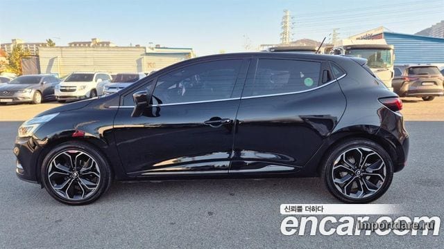 RENAULT KOREA CLIO 2018 — 85 192 км, чёрный, Корея — под ключ — фото 8