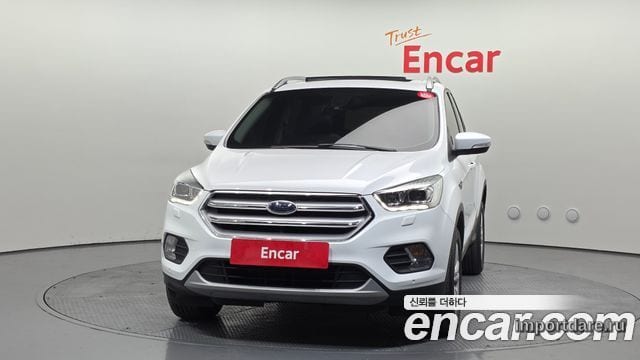 FORD KUGA 2017 — 132 900 км, белый, Корея — под ключ — фото 3