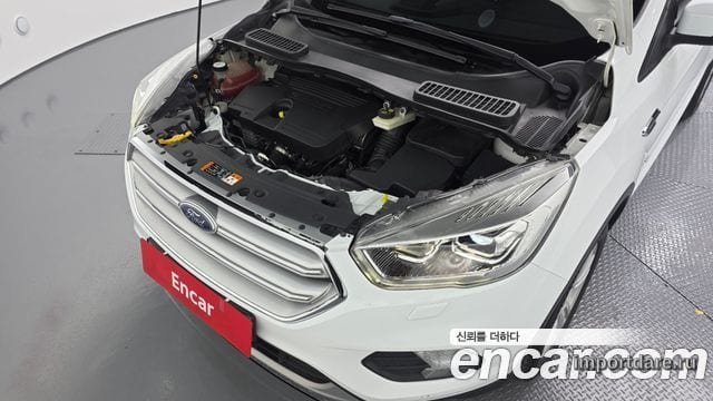 FORD KUGA 2017 — 132 900 км, белый, Корея — под ключ — фото 6