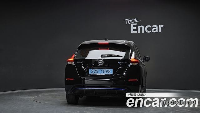 NISSAN LEAF 2019 — 167 550 км, чёрный, Корея — под ключ — фото 4