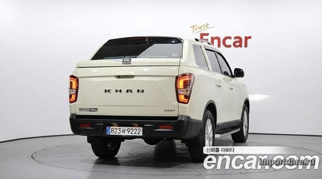 KGM MUSSO SPORTS KHAN 2025 — 9 113 км, белый-перламутр, Корея — под ключ — фото 4