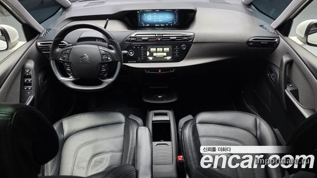 CITROEN GRAND C4 PICASSO 2017 — 84 564 км, белый, Корея — под ключ — фото 7