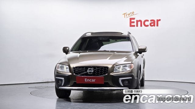 VOLVO XC70 2014 — 367 301 км, светло-золотистый, Корея — под ключ — фото 3