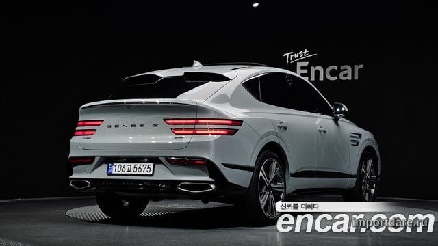 GENESIS GV80 COUPE 2024 — 36 511 км, светло-серебристый, Корея — под ключ — фото 2