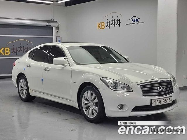 INFINITI M37 2011 — 178 151 км, белый, Корея — под ключ — фото 4
