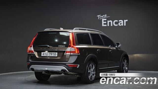 VOLVO XC70 2014 — 287 073 км, коричневый, Корея — под ключ — фото 2