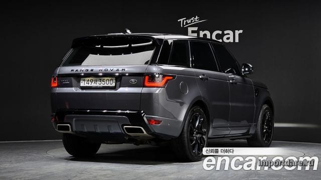 LAND ROVER RANGE ROVER SPORT 2018 — 124 609 км, Корея — под ключ — фото 2